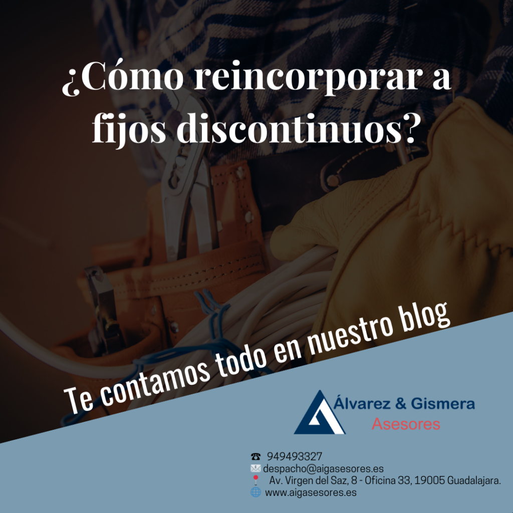 Reincorporación fijo discontinuo