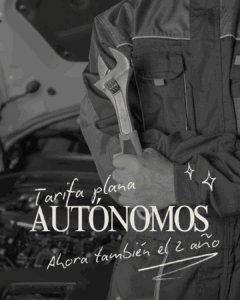 Tarifa plana autónomos 2 años